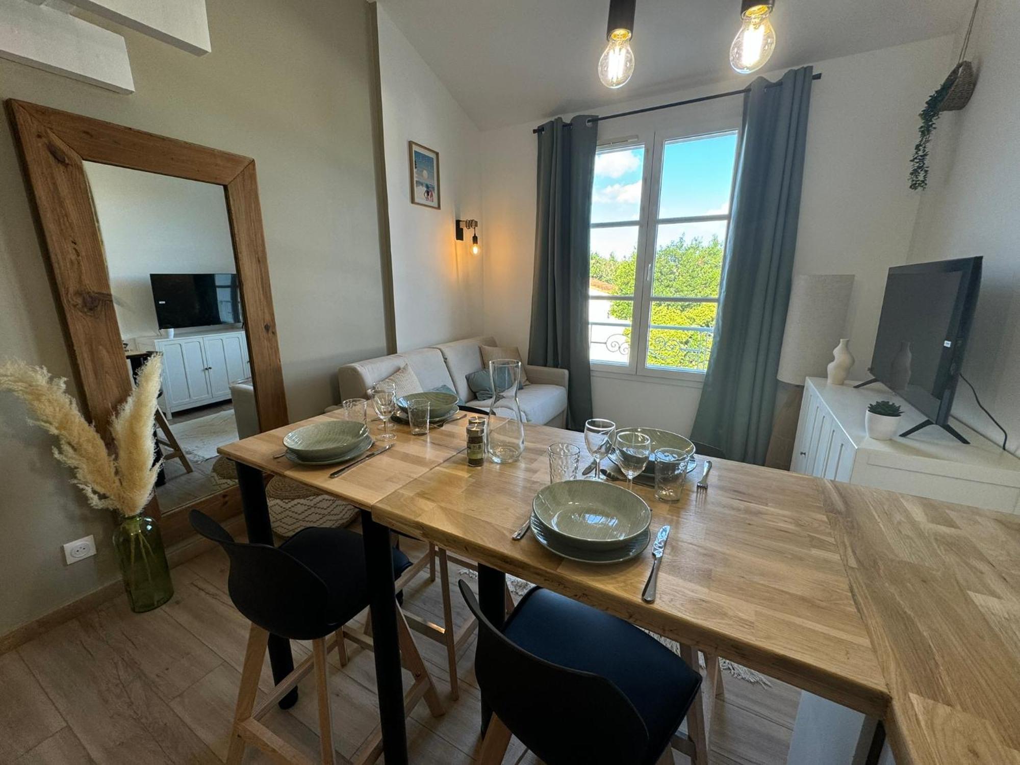 L'Annerie - Piscine Apartment La Couarde-sur-Mer Luaran gambar